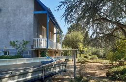 Terrasse avant son agrandissement