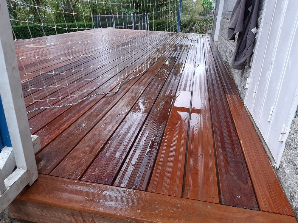 Terrasse en bois CUMARU