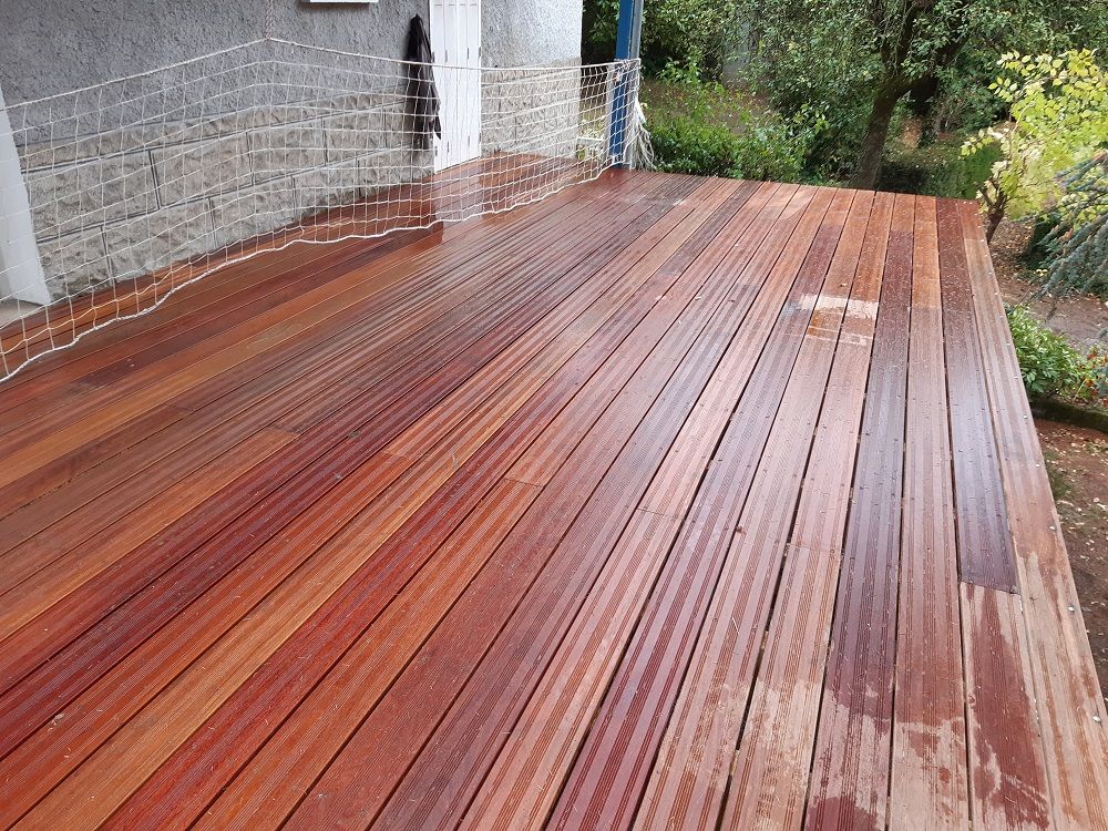 Terrasse en bois CUMARU